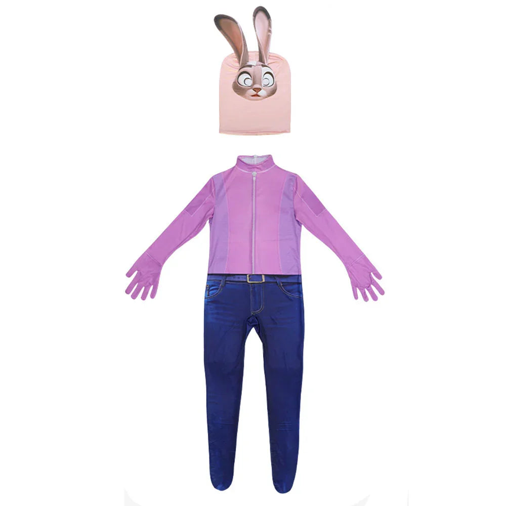 Zootopia 2 Nick Judy Fantasy Cosplay Costume Carnival Suit