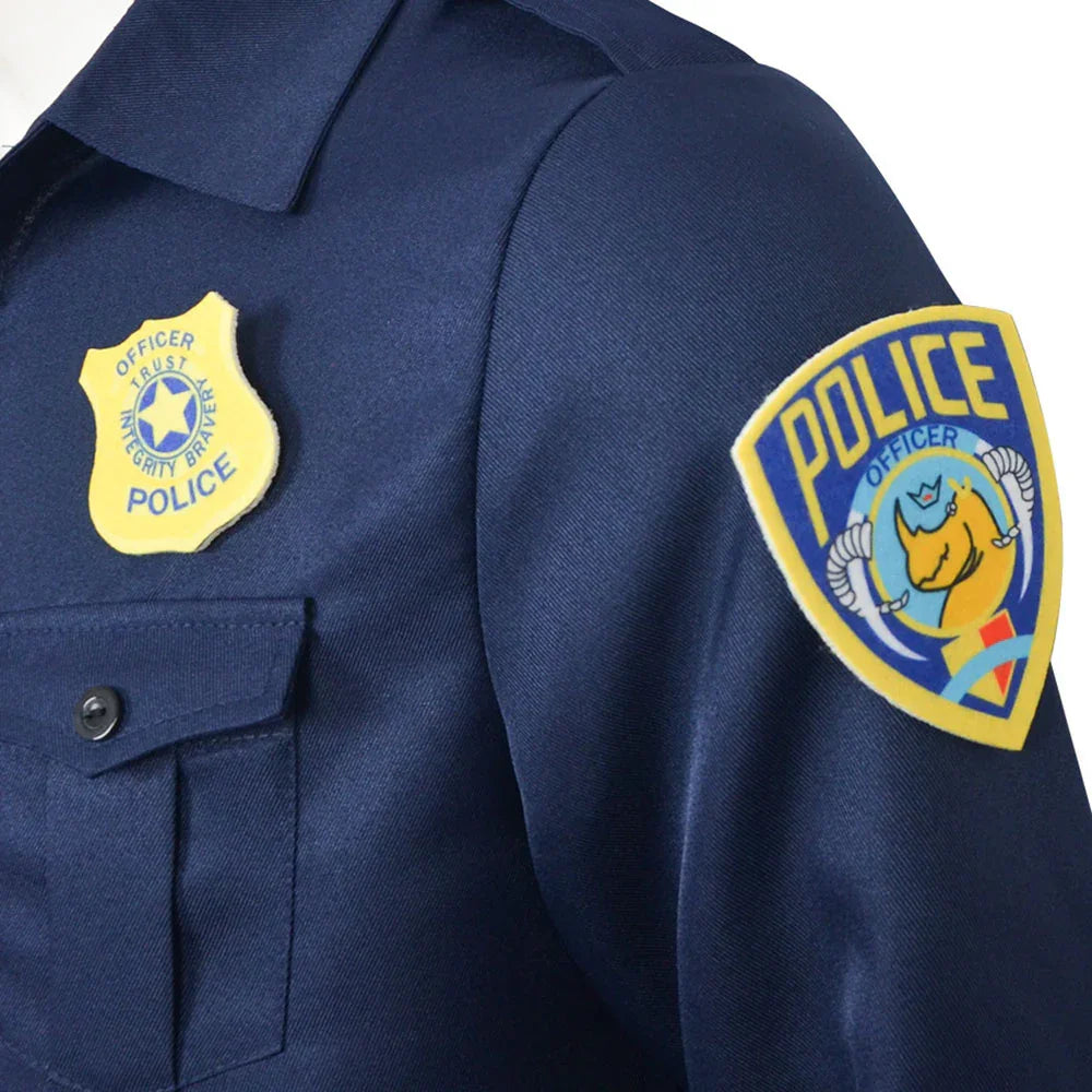 Zootopia 2 Nick Judy Police Uniform Cosplay Costume Carnival Suit