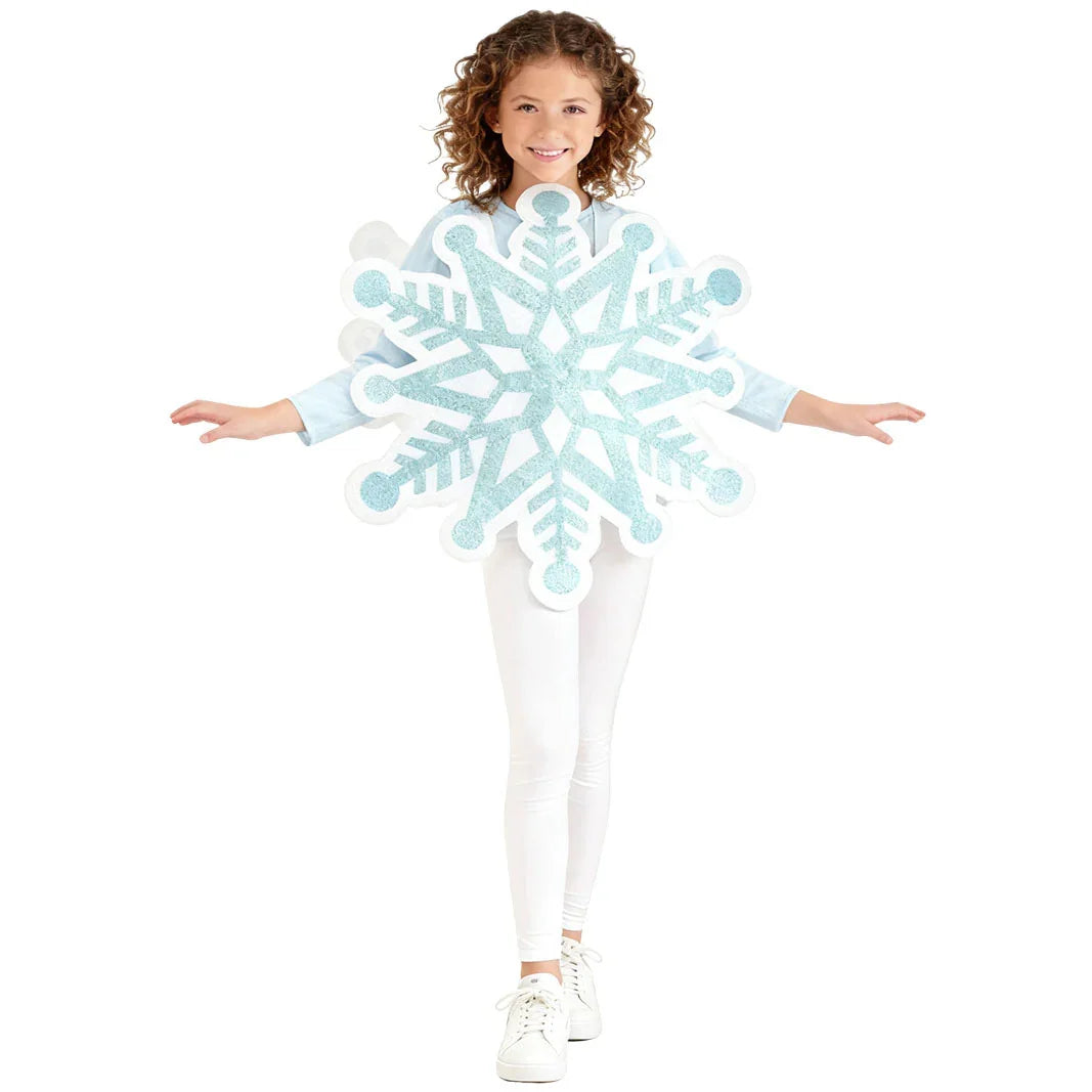 Kid's Snowflake Christmas Costume Girl