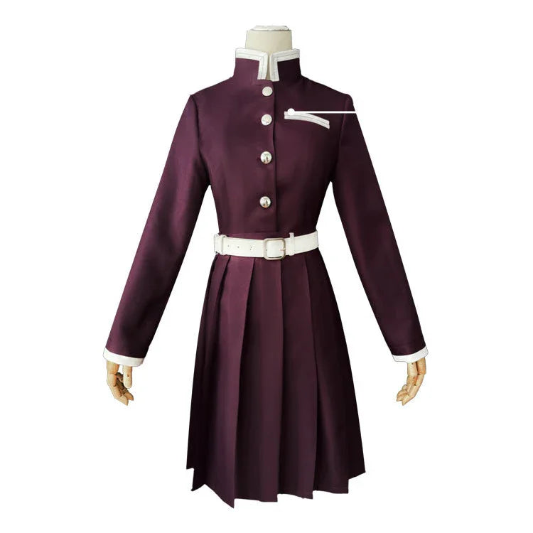 Kanao Tsuyuri Demon Slayer Kimetsu No Yaiba Cosplay Costume Carnival Suit
