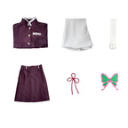 Kanao Tsuyuri Demon Slayer Kimetsu No Yaiba Cosplay Costume Carnival Suit