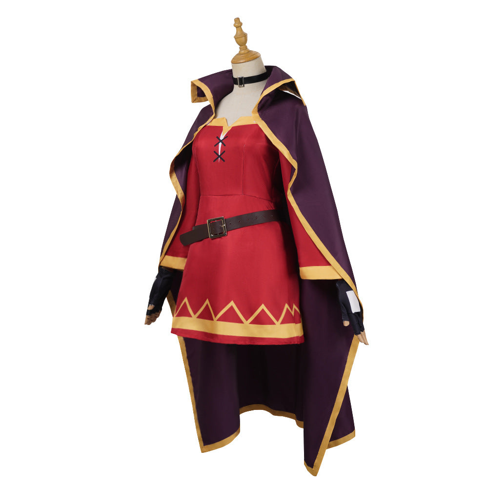 Megumin Cosplay Costume KonoSuba Halloween & Anime Convention Outfit