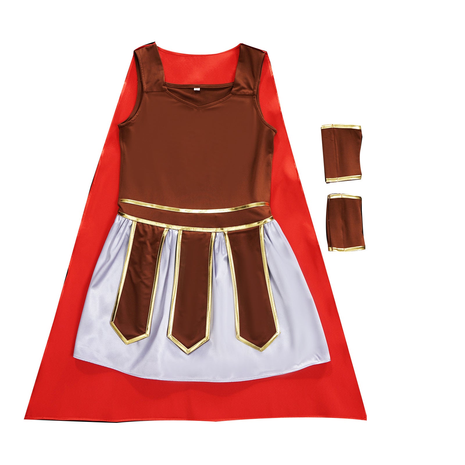 Gladiator Warrior Women’s Costume Retro Stage Cosplay Outfit for Halloween Parties