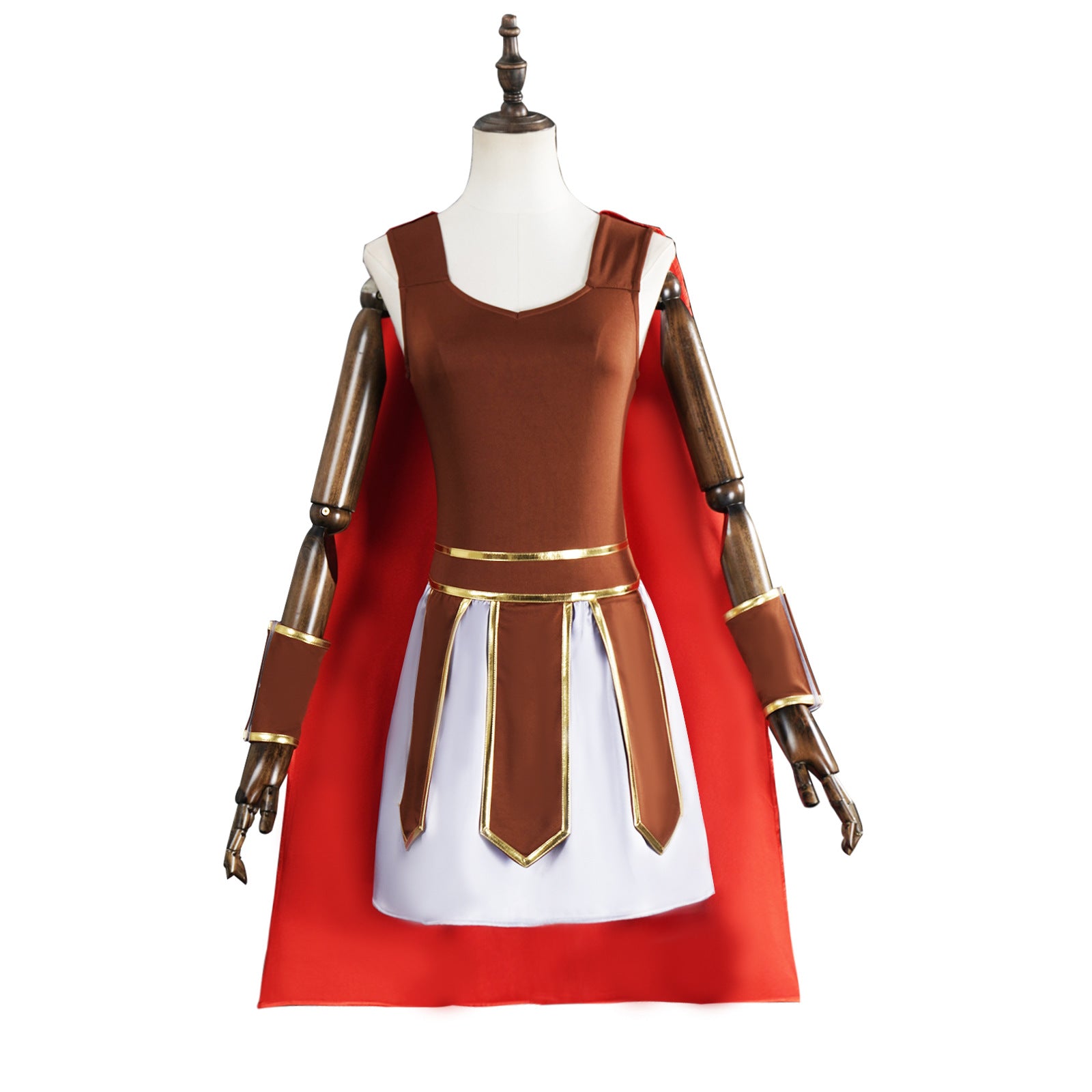 Gladiator Warrior Women’s Costume Retro Stage Cosplay Outfit for Halloween Parties