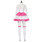 70s Perfect Blue Mima Kirigoe Cosplay Costume Red and Pink Dresses for Women - Azufun