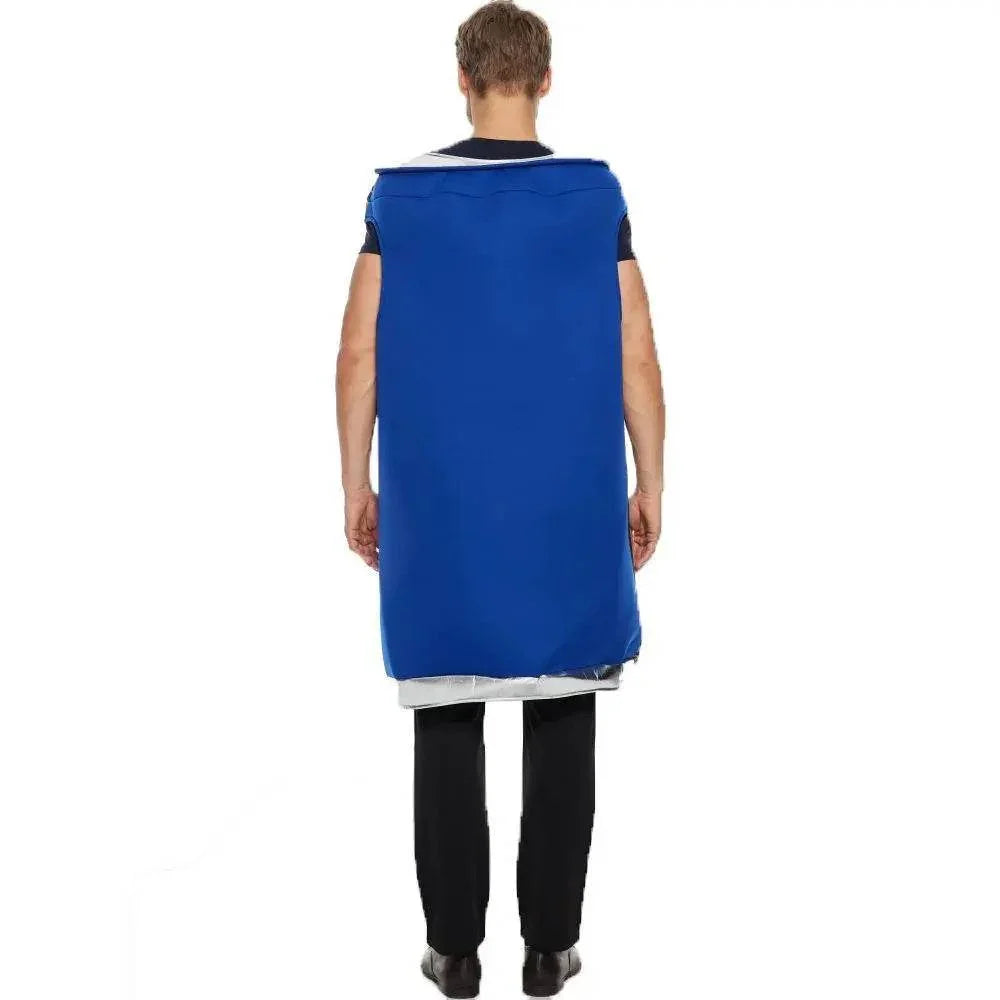 Adult cans beer bottle Oktoberfest Funny Novelty Halloween Cosplay Costume - Azufun