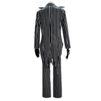 Adult kids Jack Skellington Sally Suit Costume The Nightmare Before Christmas for women men Boy Girl full Set - Azufun