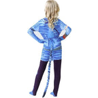 Avatar: The Way of Water Cosplay Costume kids zentai costume jumpsuit - Azufun