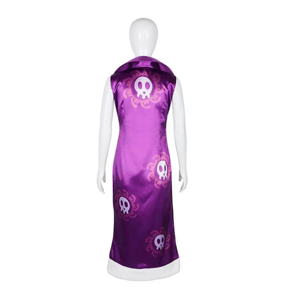 Boa Hancock Cosplay Costume One Piece Anime Outfits Halloween Carnival Dresses for Women - Azufun