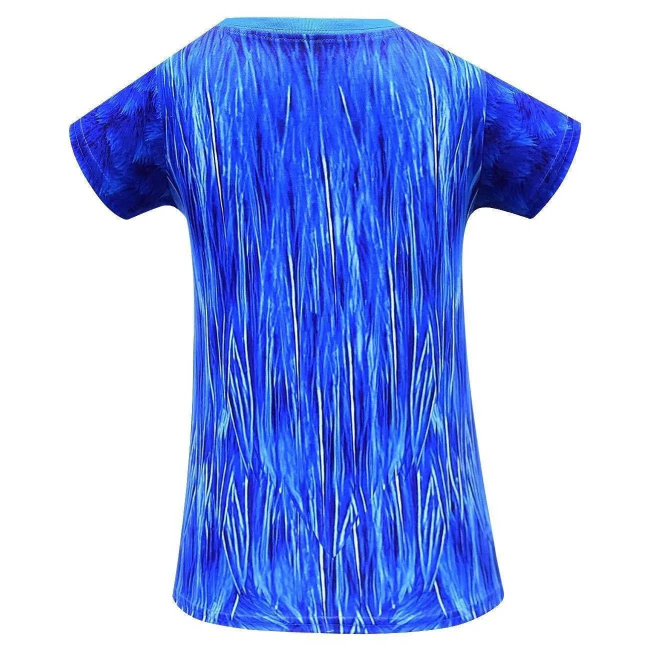 Boys Sonic the Hedgehog Print Costume Short sleeve Pants Suit - Azufun