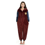 Brown Harry Potter Kigurumi Onesie Pajamas for Adult|?PajmasBuy