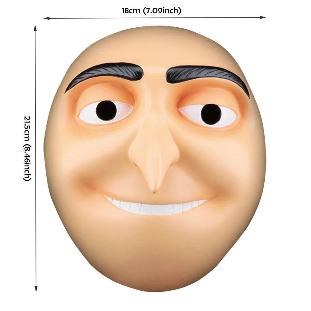 Despicable Me Felonious Gru Fancy Party Mask Halloween - Azufun