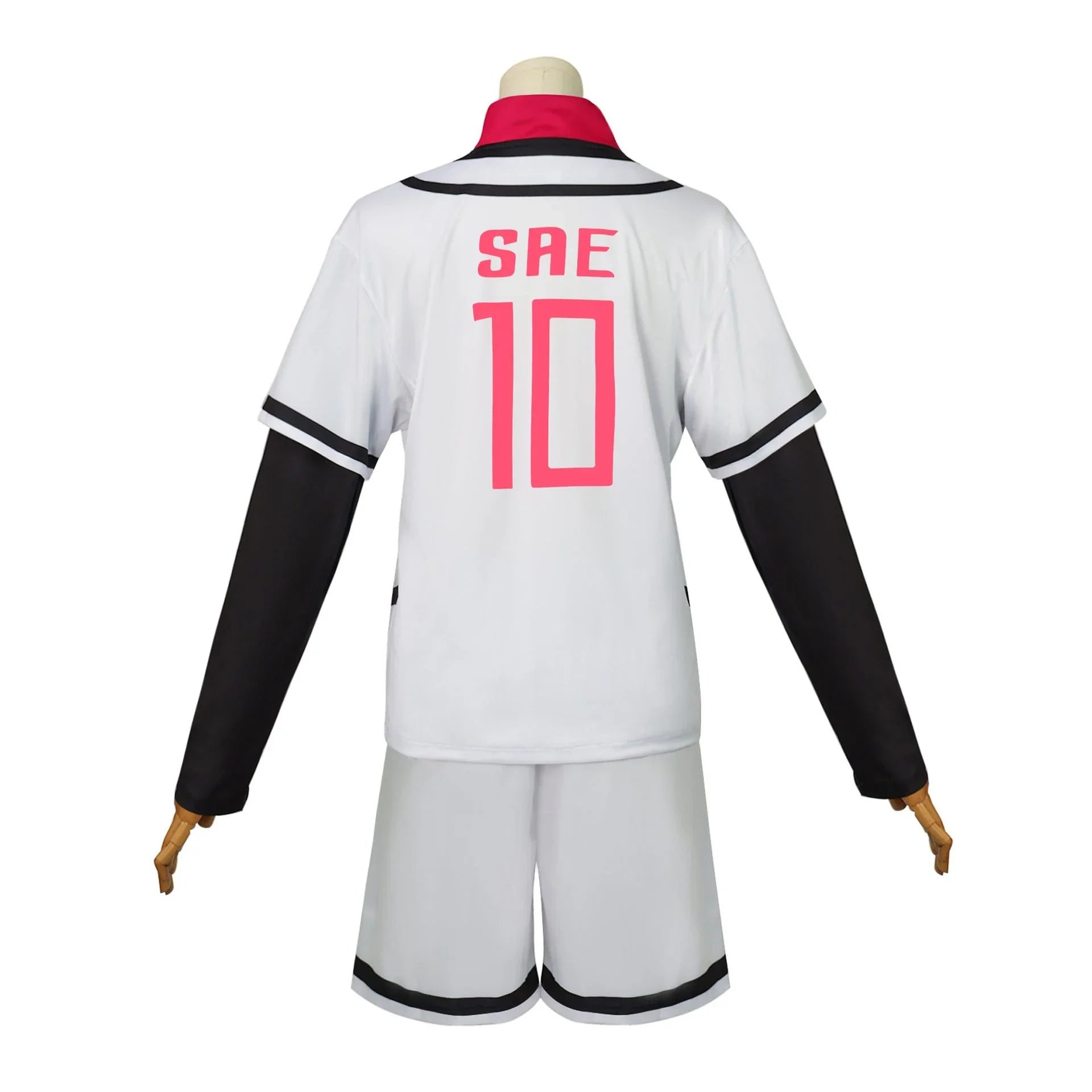 Blue Lock Sae Itoshi Cosplay Anime Costume Football Uniform Set - Azufun