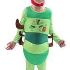 Caterpillar Cosplay Costume Boys Girls Halloween Jumpsuit Book Week Dress Up for Kids - Azufun