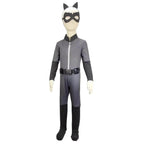 Children's Catwoman Costume Dark Knight 4-piece set Kids - Azufun