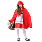 Children's Day Halloween kindergarten Little Red Riding Hood show costume family performance - Azufun