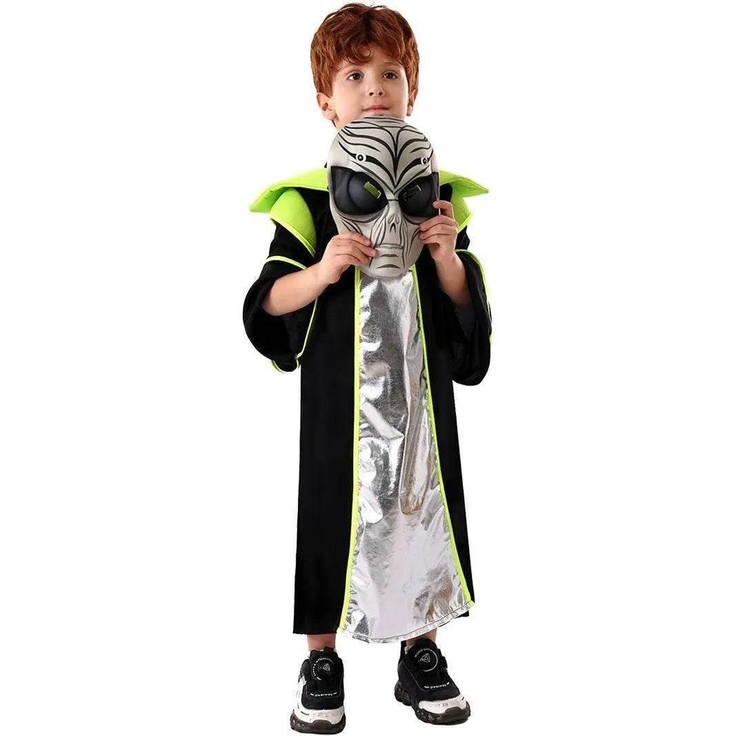Children's ET Alien Cosplay Costume Halloween and Kindergarten Party Outfit - Azufun