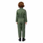 Children's Fighter Pilot Costume Halloween Carnival and Kindergarten Performance Jumpsuit - Azufun