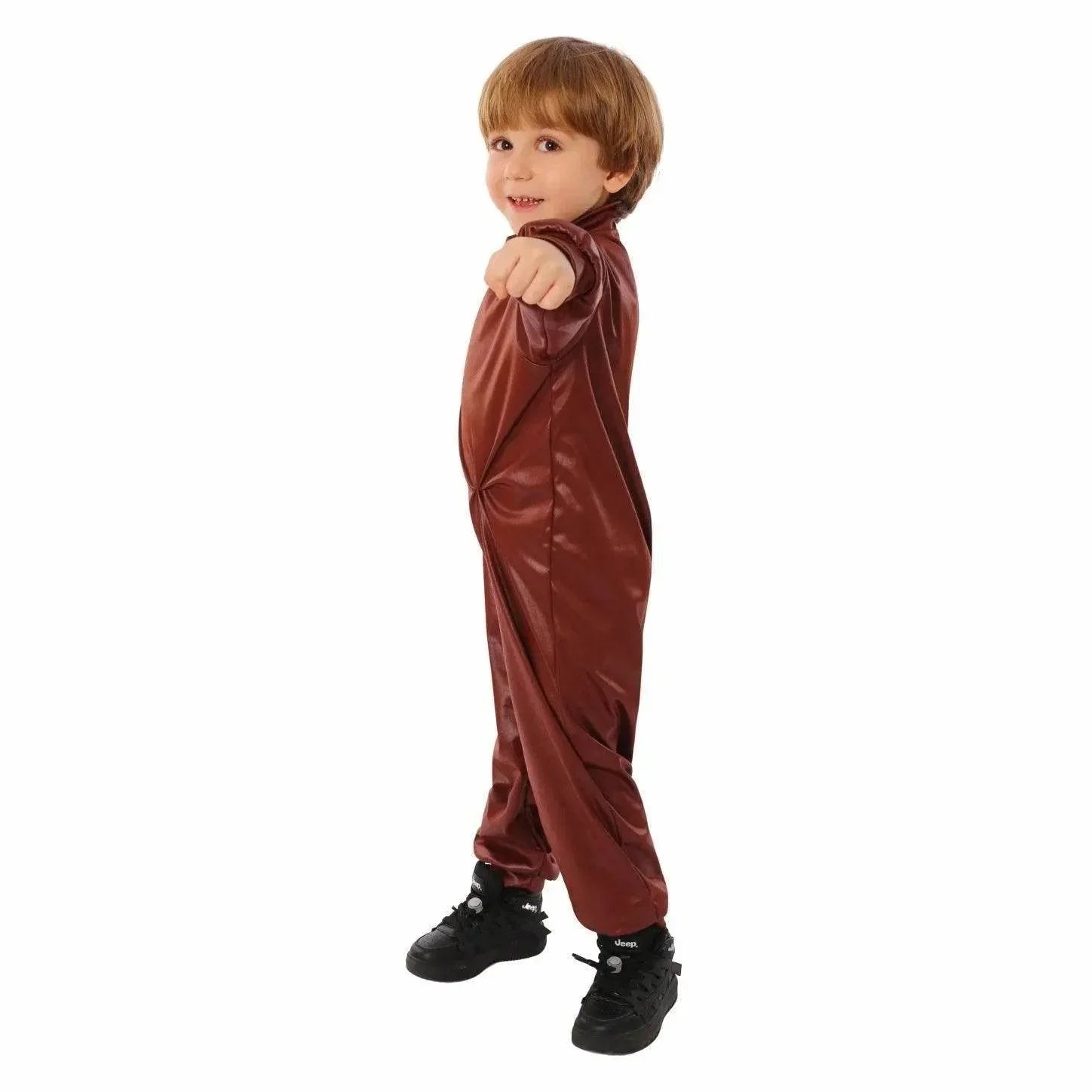 Chocolate Sauce Kids Funny Stage Performance Cosplay Costumes Halloween - Azufun