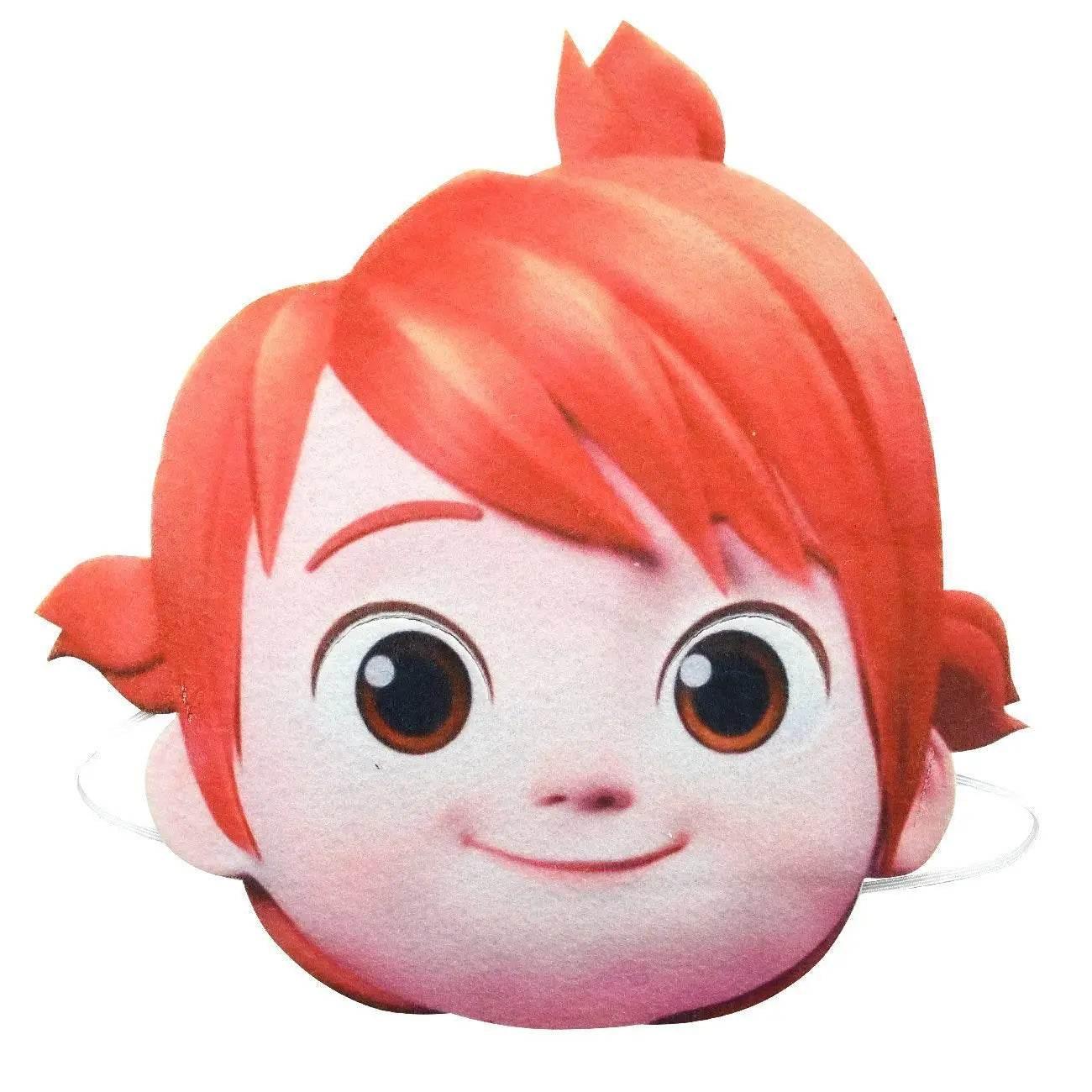 CocoMelon Halloween Costumes Girls Long Sleeve Dress with Mask - Azufun