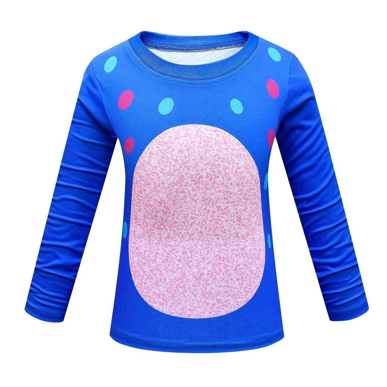 Cry Babies Cosplay Costume Long Sleeve Cartoon Two Piece Suits - Azufun