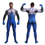 EVA Ikari Shinji Siamese Halloween Cosplay Costume Zentai Jumpsuit - Azufun