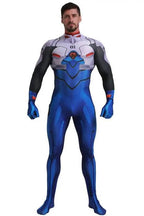 EVA Ikari Shinji Siamese Halloween Cosplay Costume Zentai Jumpsuit - Azufun