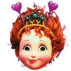 Fancy Nancy Cosplay Halloween Costume Dress and Pants Performance Clothes 4 Pieces - Azufun