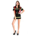Female Firefighter Fancy Dress Party Costume - Azufun