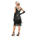 Gatsby 1920s Party Fringe Flapper Dress Retro Costume - Azufun