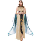 Greek Goddess Prince Couples Costume Halloween Outfits Cosplay Party Carnival - Azufun
