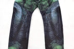 Green Lantern Hal Jordan Muscle Suit Kids Superhero Cosplay Costume - Azufun