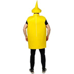 Halloween Adult Couples Mustard Ketchup jumpsuit Costume Cosplay Party - Azufun