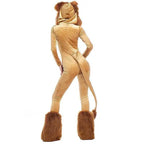 Halloween Animal Leo Lion Performance Cosplay Costume for Women - Azufun
