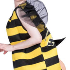 Halloween Bumble Bee Cosplay Costumes Party Animal Outfit Dress Up For Adults - Azufun