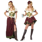 Halloween German Beer Women Dress Oktoberfest Cosplay Costume - Azufun