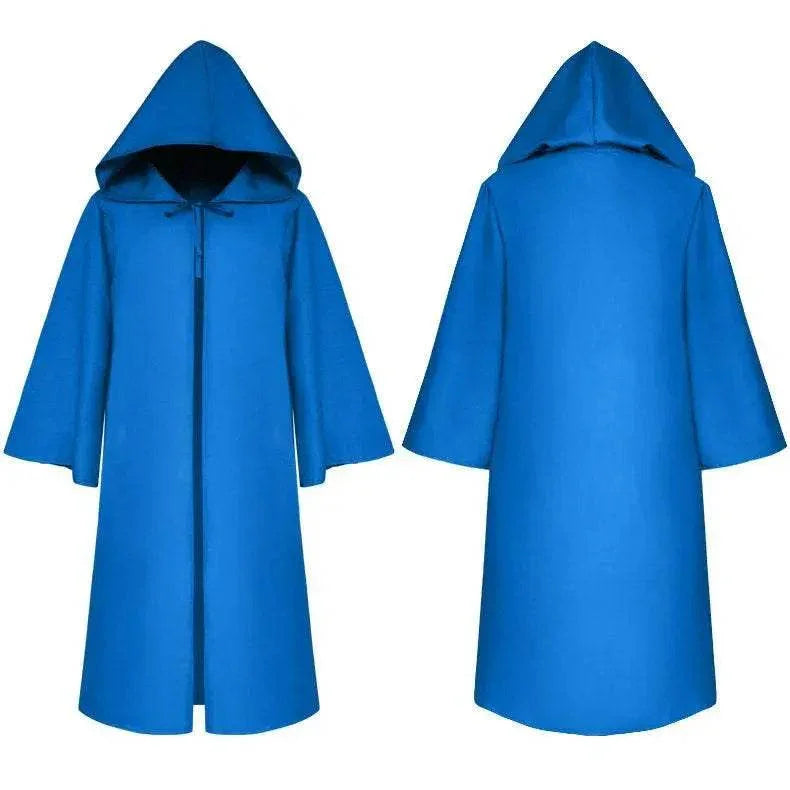 Halloween Medieval Bleach Cloak Cosplay Star War Jedi Knight Anakin Costumes for Adult - Azufun