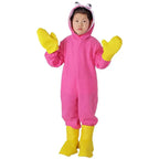 Huggy-Wuggy Cosplay Costume Poppy-Playtime Jumpsuit Onesie Halloween Outfit for Kids Boys Girls - Azufun