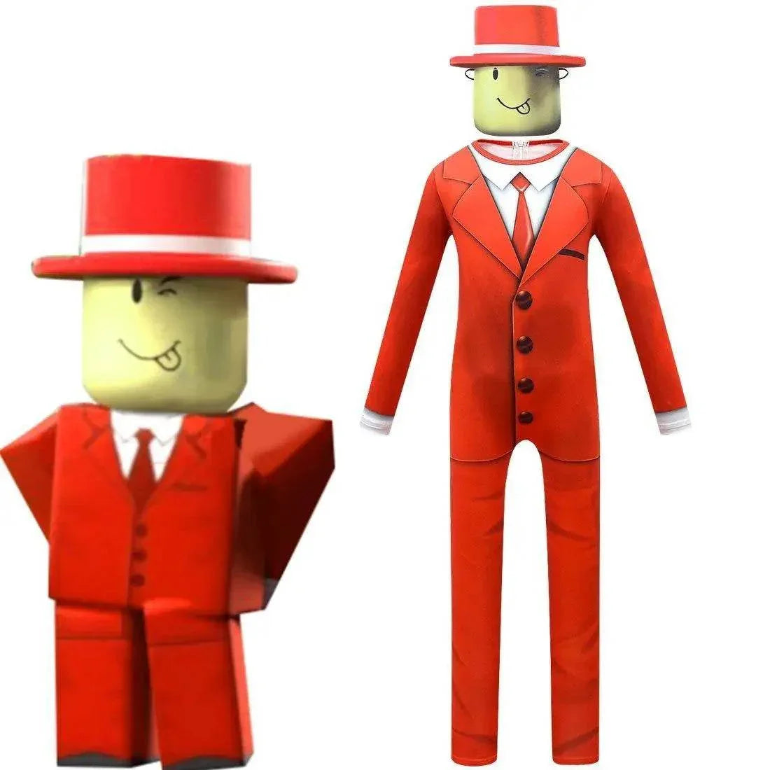 Kids Roblox Pocket Devs Cosplay Costume Zentai Suit Children Jumpsuit Bodysuit Outfits - Azufun