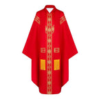 Medieval Cloak Spliced Priest Uniform Cosplay Costume Outfits Halloween Carnival Suit - Azufun