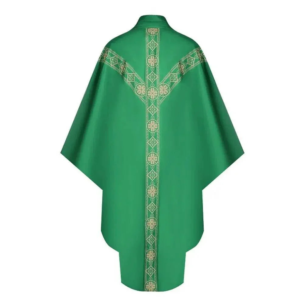 Medieval Cloak Spliced Priest Uniform Cosplay Costume Outfits Halloween Carnival Suit - Azufun