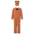 Mr. Smiling Bear Animal Adult Jumpsuit Cosplay Costume Carnival - Azufun