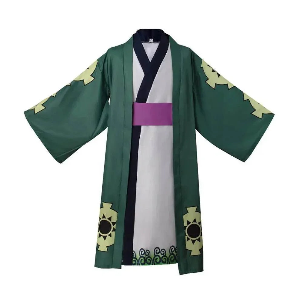 One Piece fiml Red movie Roronoa Zoro Cosplay Costume - Azufun