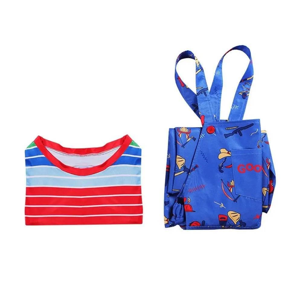 Seed of Chucky Halloween Cosplay Costume Outfits Suit Adult kids - Azufun