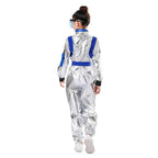 Space Suit Astronaut Couples Costume Carnival Halloween For Kids Girls Boys - Azufun