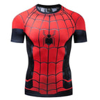 Spider-Man Far From Home Halloween Cosplay Costume Tight T-shirt - Azufun