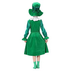 St Patrick's Day Kids Green Dress Party Cosplay Costume Carnival Suit - Azufun