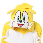 Tails Miles Prower Sonic the Hedgehog kigurumi onesies pajamas for Adults - Azufun