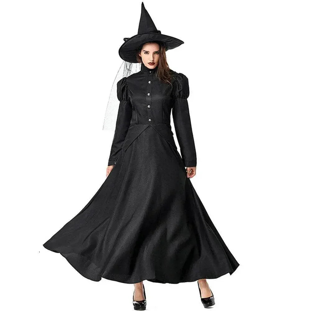 The Wizard of Oz Halloween Party Witch Family Matching Cosplay Costume - Azufun