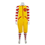 Uncle Ronald McDonald's Cos Costume Cosplay Uniform jumpsuits - Azufun